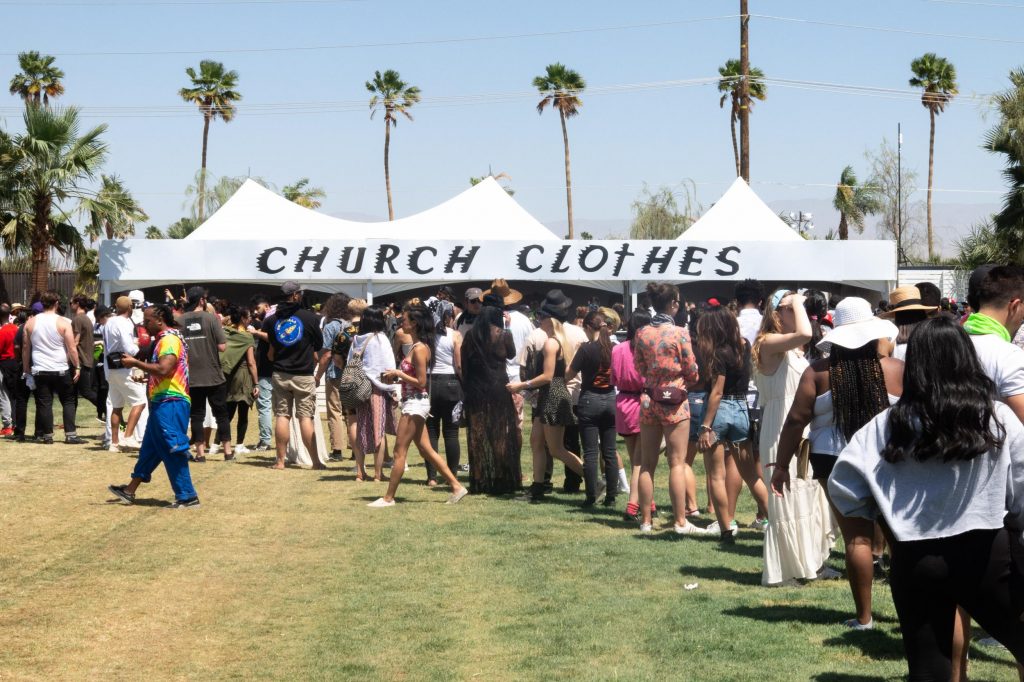 Kanye's Sunday Service di Coachella